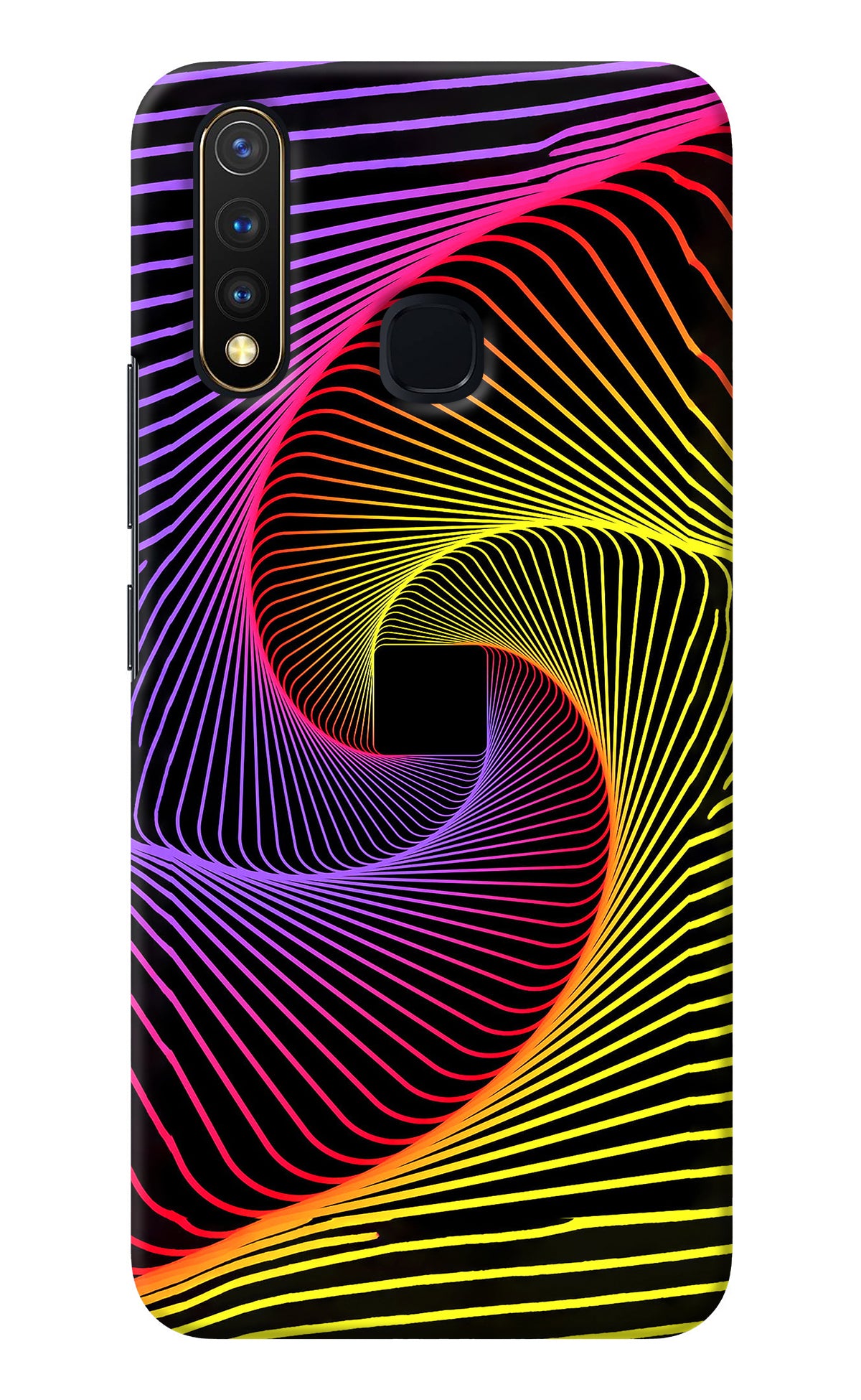 Colorful Strings Vivo Y19/U20 Back Cover