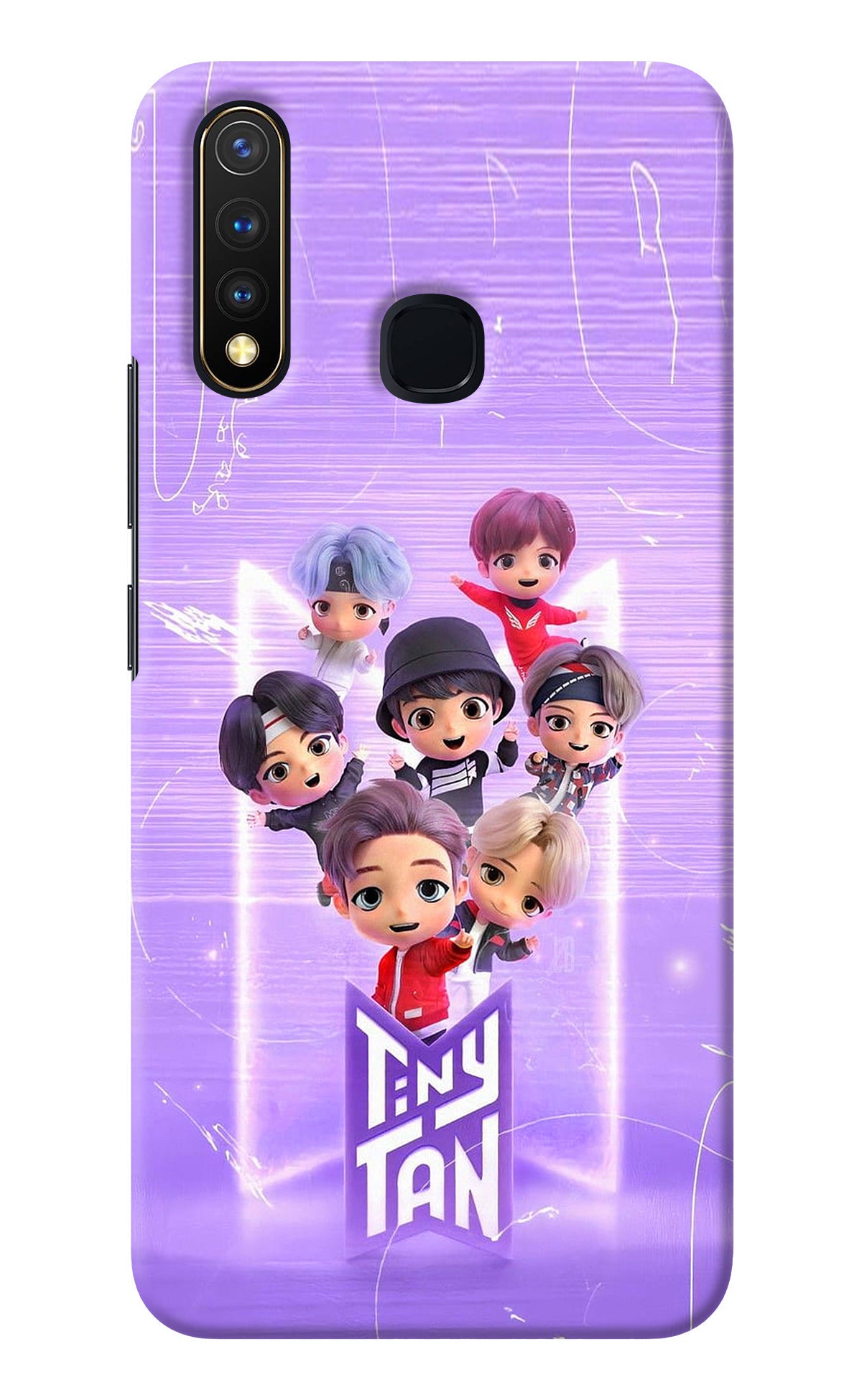 BTS Tiny Tan Vivo Y19/U20 Back Cover