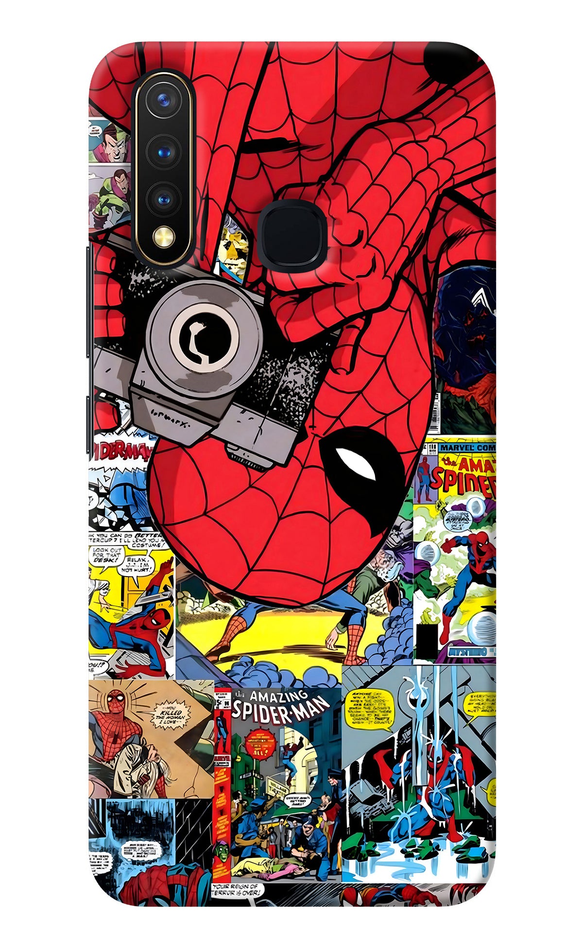 Spider Man Vivo Y19/U20 Back Cover