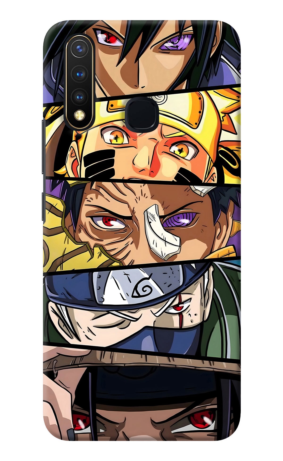 Naruto Character Vivo Y19/U20 Back Cover