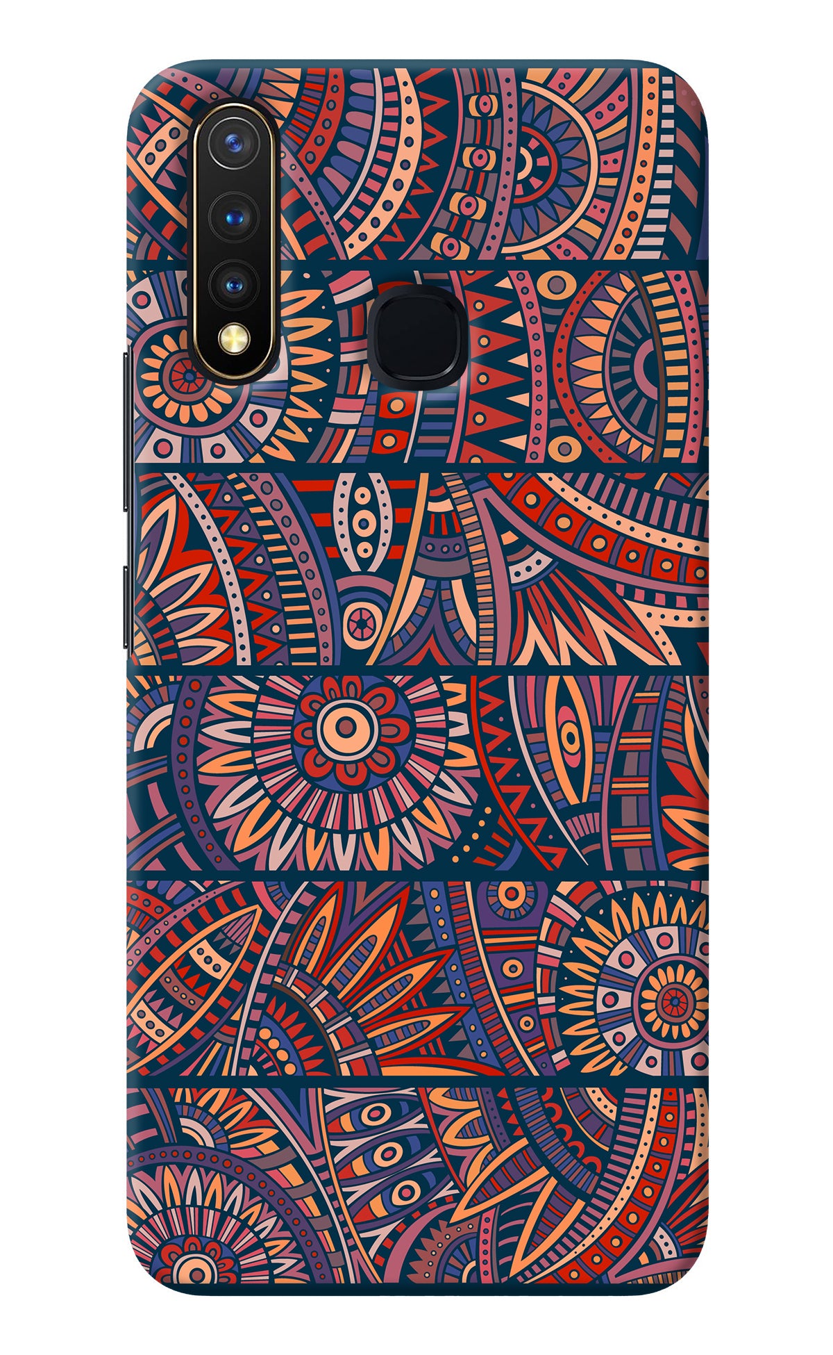 African Culture Design Vivo Y19/U20 Back Cover