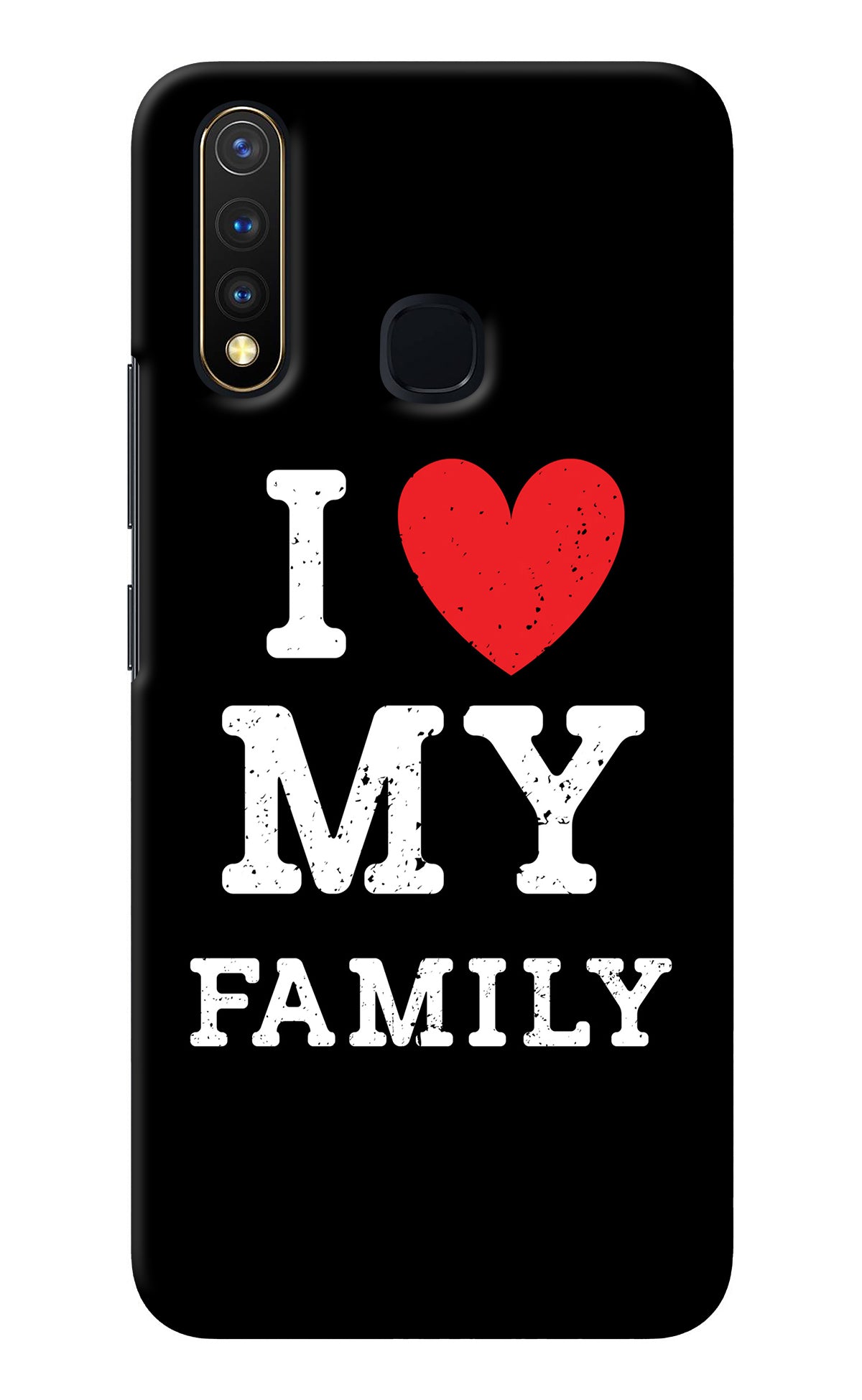 I Love My Family Vivo Y19/U20 Back Cover