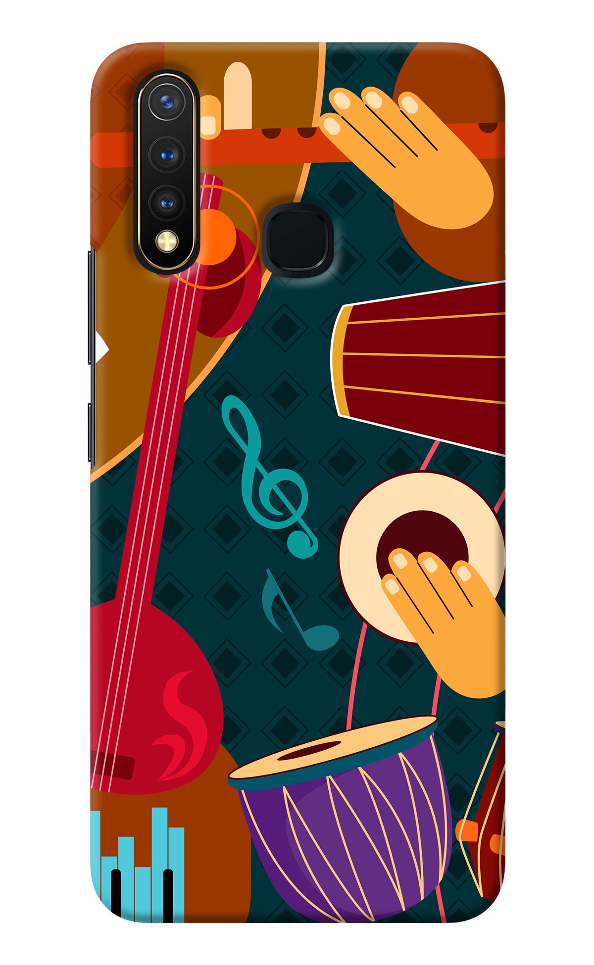 Music Instrument Vivo Y19/U20 Back Cover