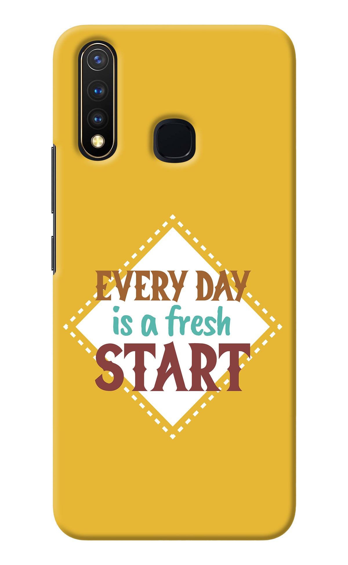 Every day is a Fresh Start Vivo Y19/U20 Back Cover