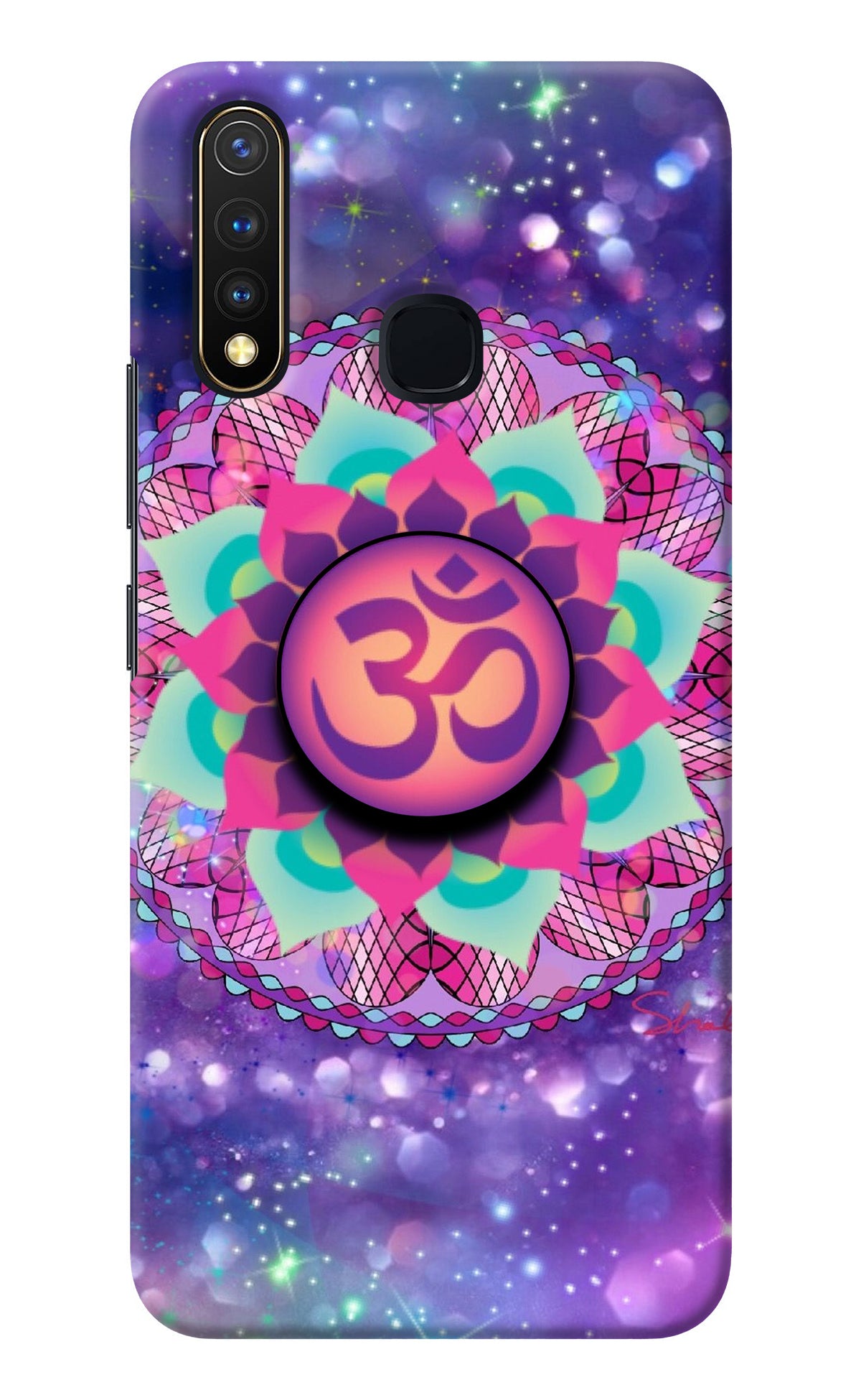 Om Purple Vivo Y19/U20 Pop Case