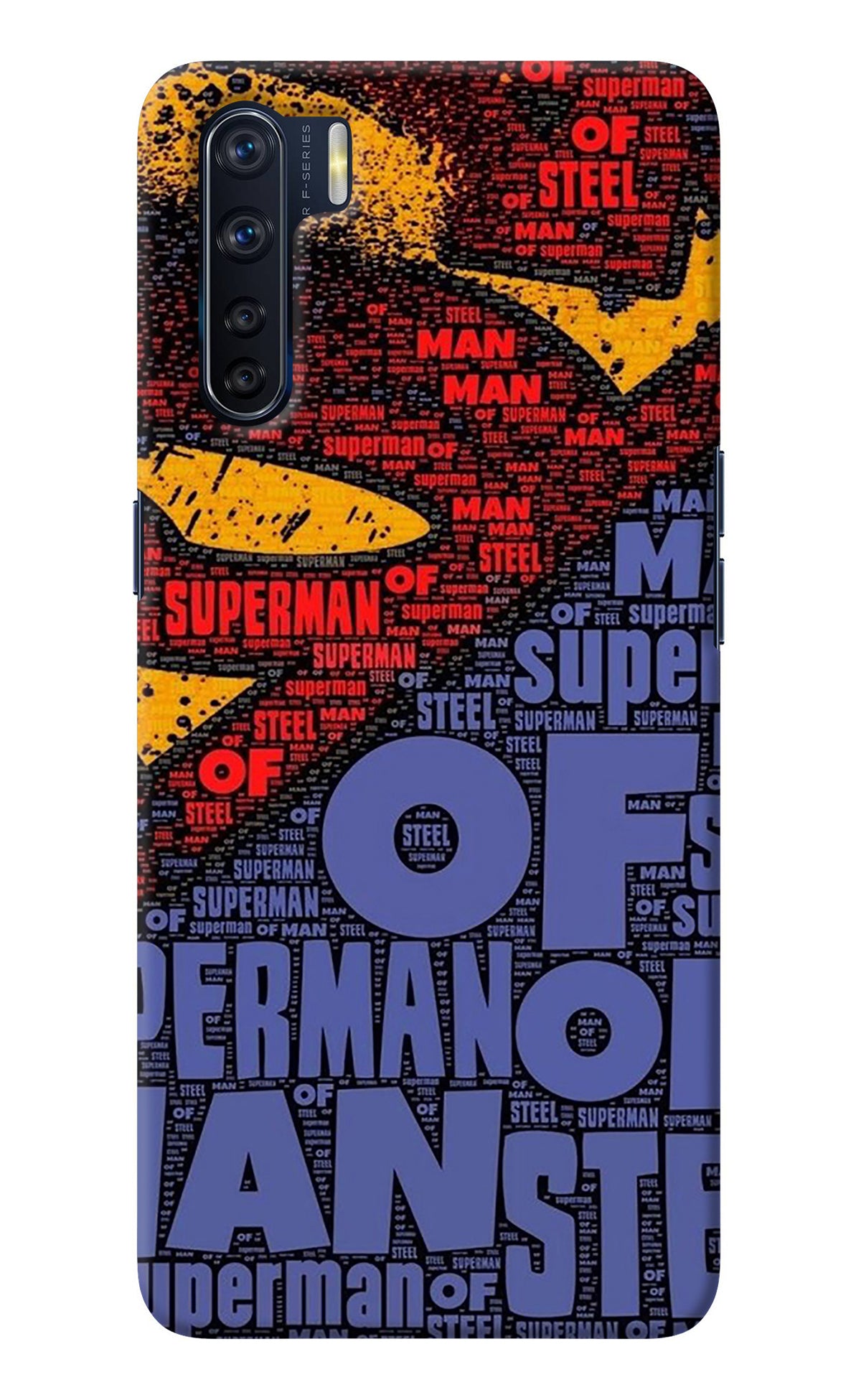 Superman Oppo F15 Back Cover