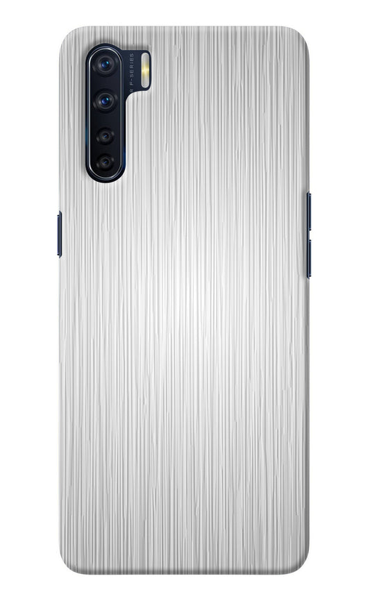 Wooden Grey Texture Oppo F15 Back Cover