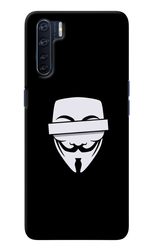 Anonymous Face Oppo F15 Back Cover