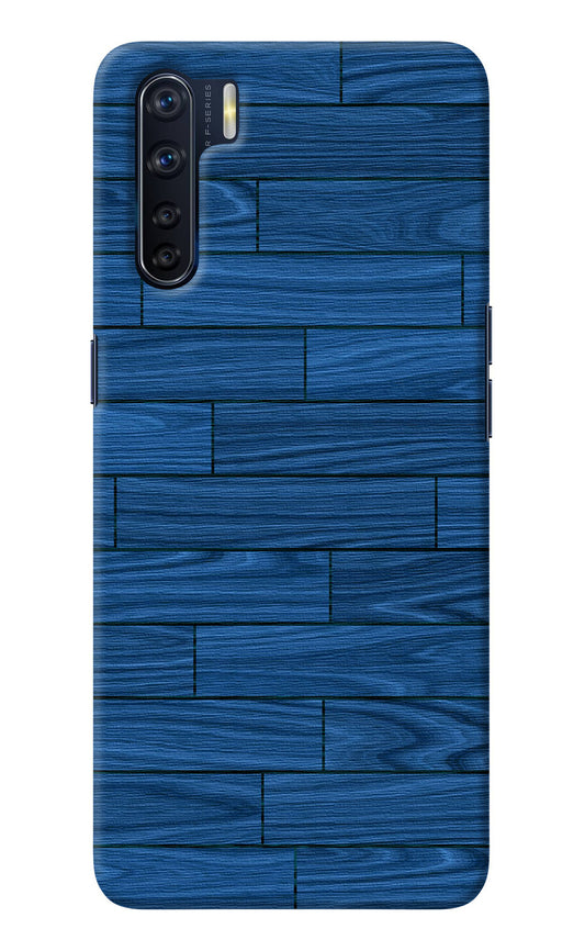 Wooden Texture Oppo F15 Back Cover
