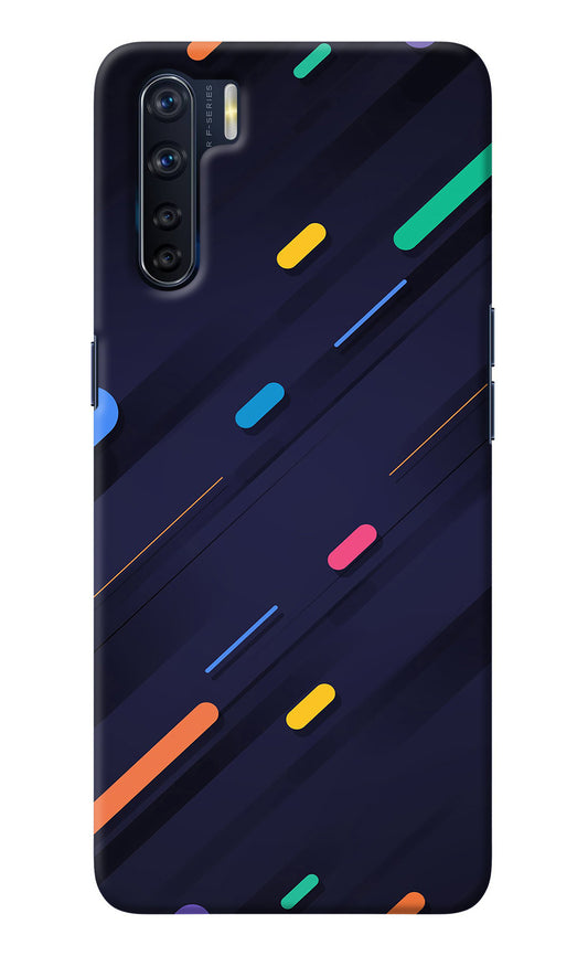 Abstract Design Oppo F15 Back Cover