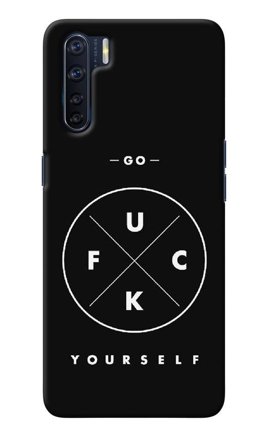Go Fuck Yourself Oppo F15 Back Cover