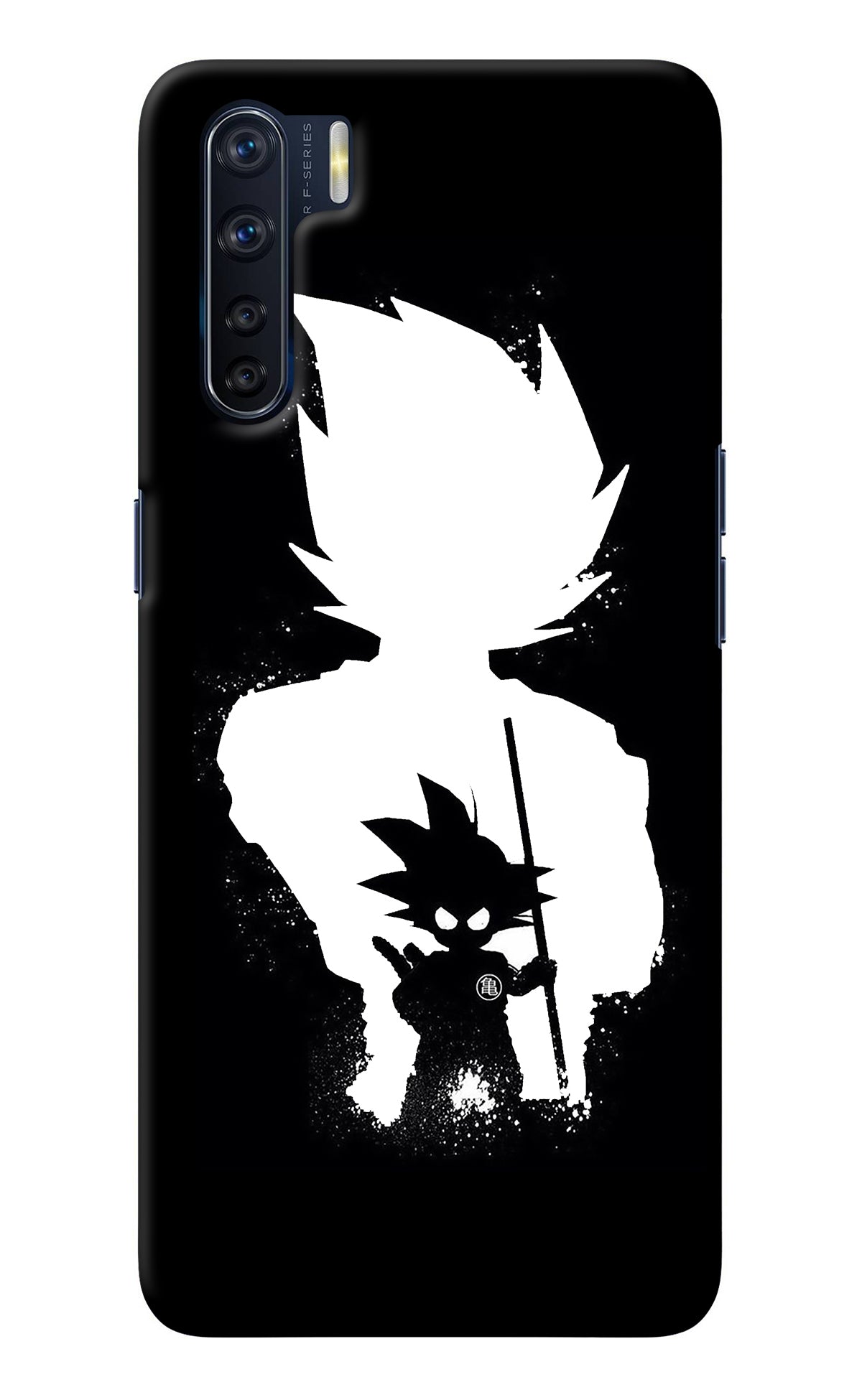 Goku Shadow Oppo F15 Back Cover