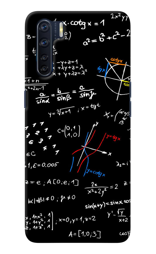 Mathematics Formula Oppo F15 Back Cover