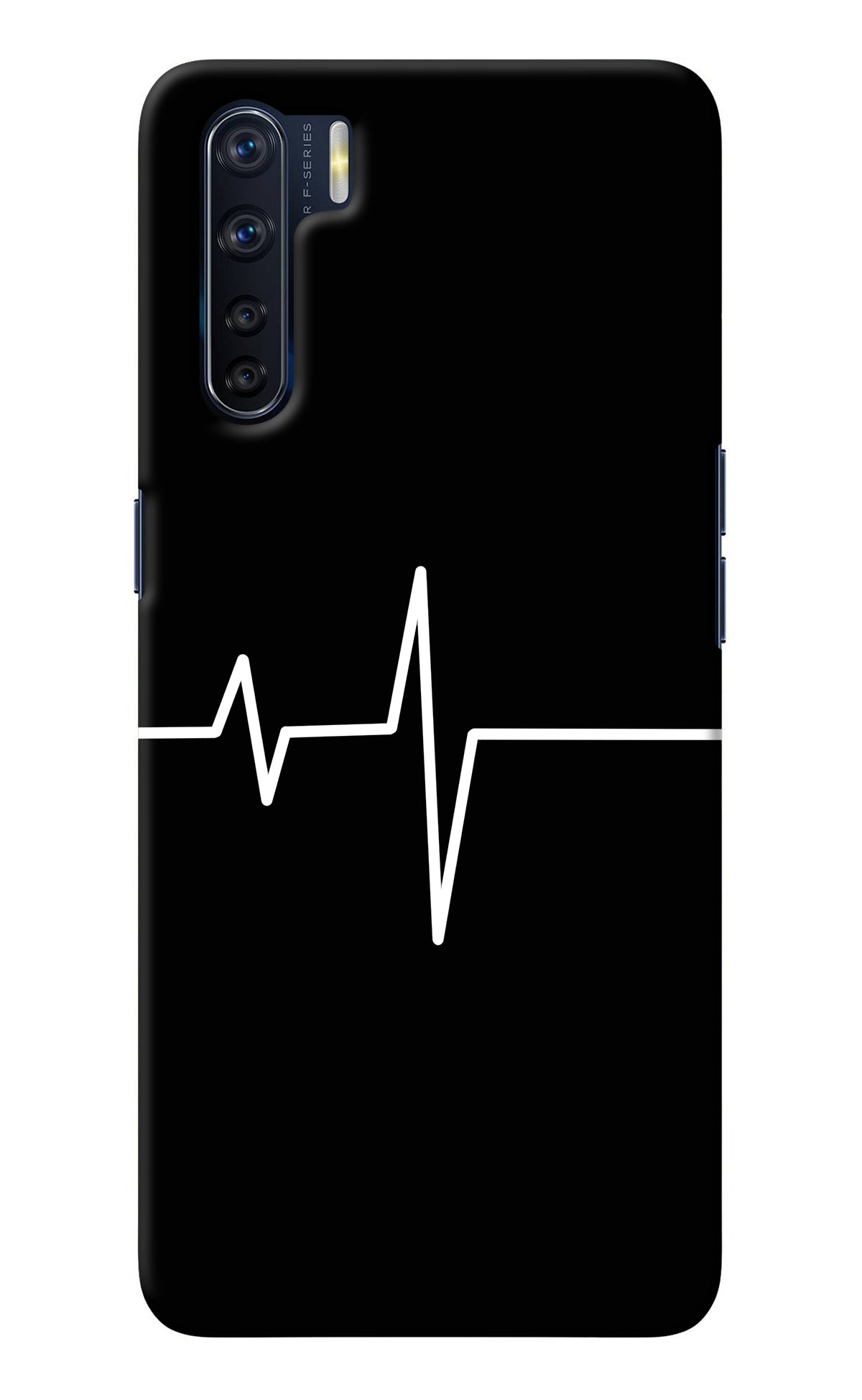 Heart Beats Oppo F15 Back Cover