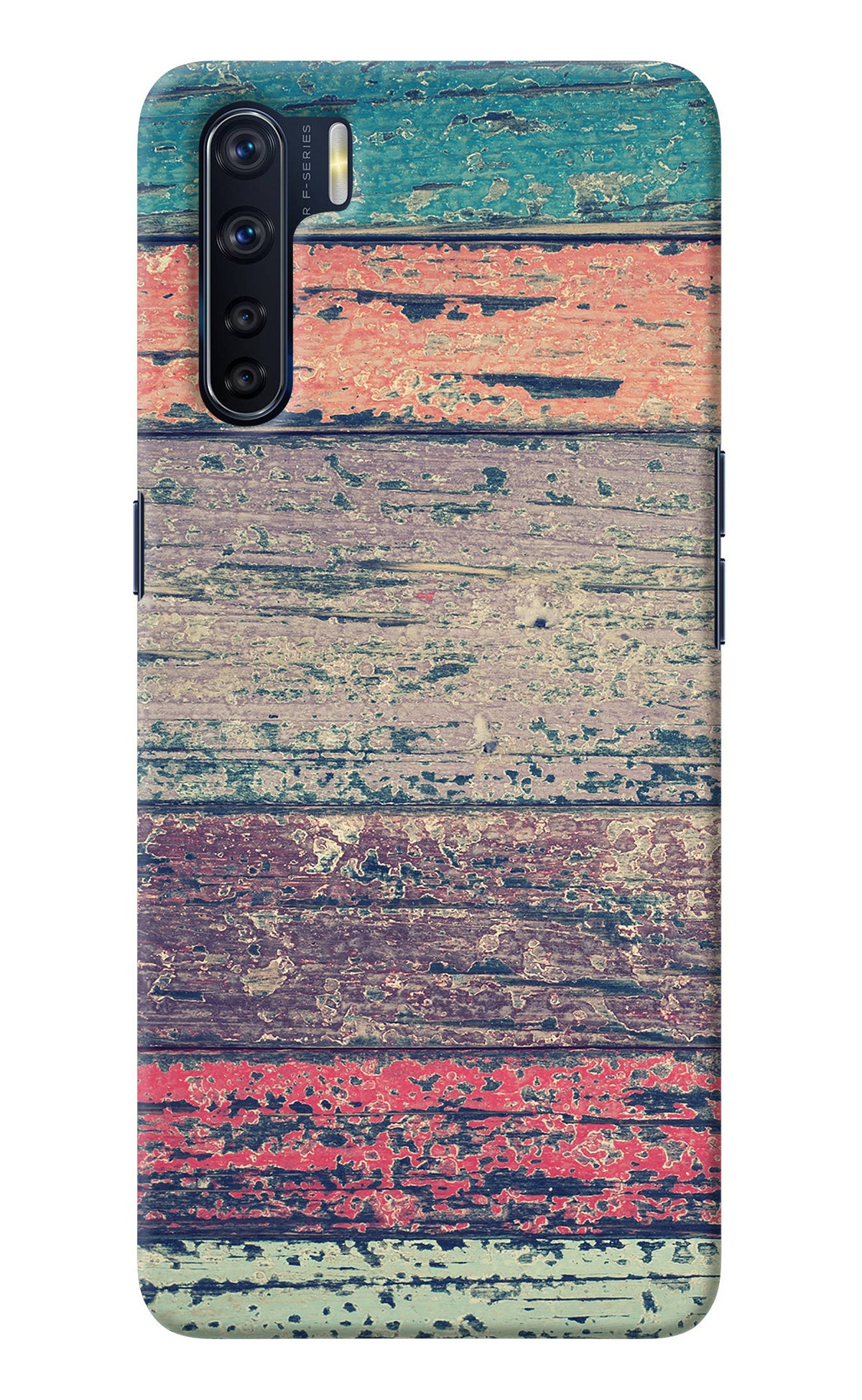 Colourful Wall Oppo F15 Back Cover