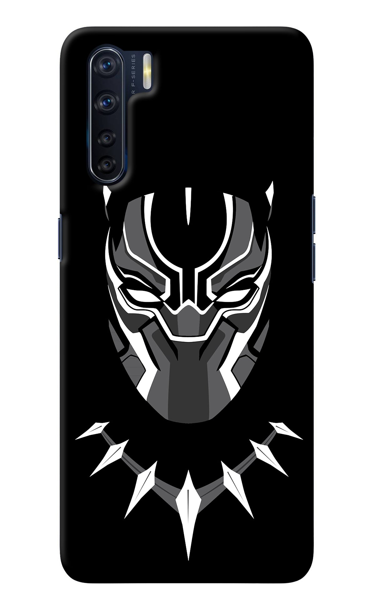 Black Panther Oppo F15 Back Cover