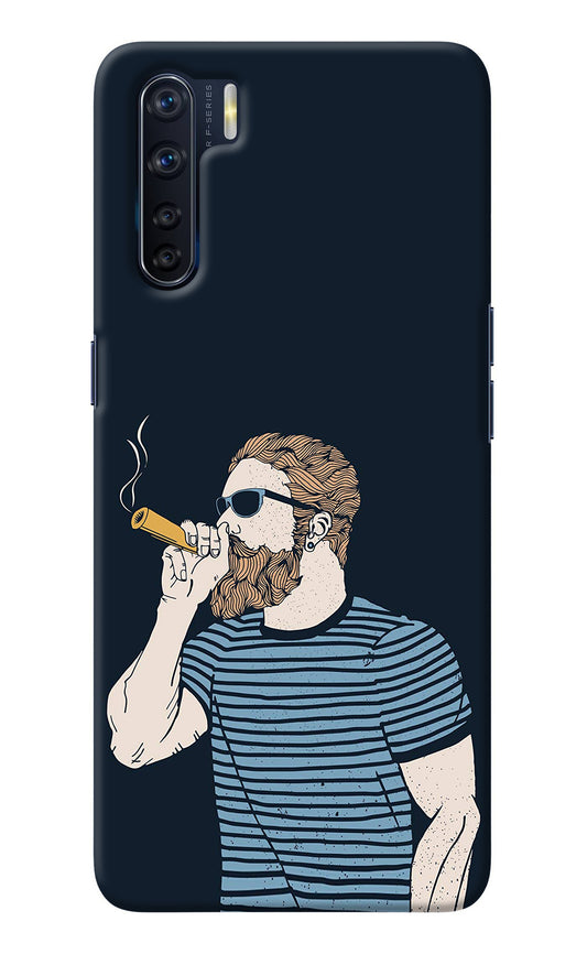 Smoking Oppo F15 Back Cover