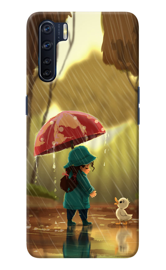 Rainy Day Oppo F15 Back Cover