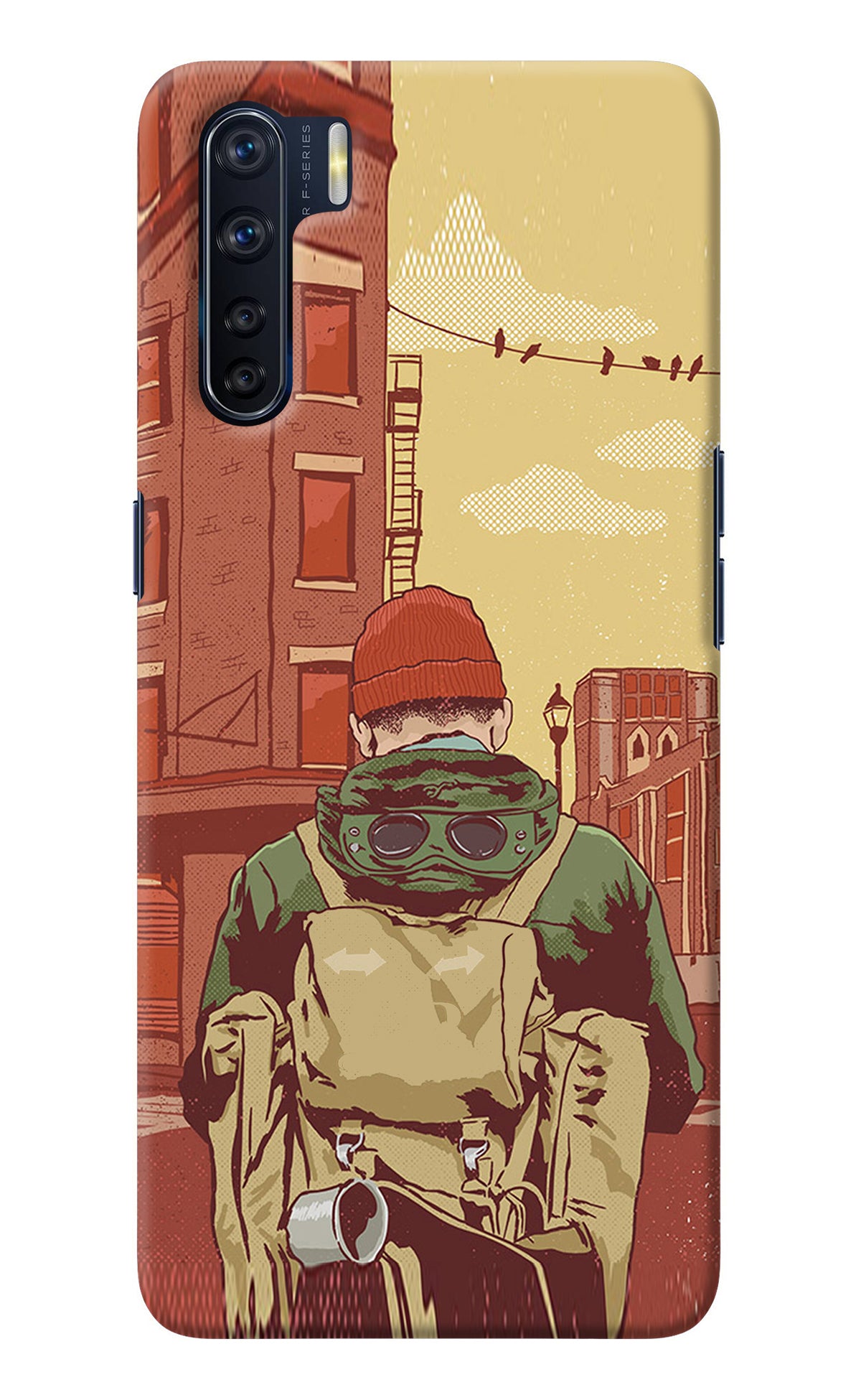 Adventurous Oppo F15 Back Cover