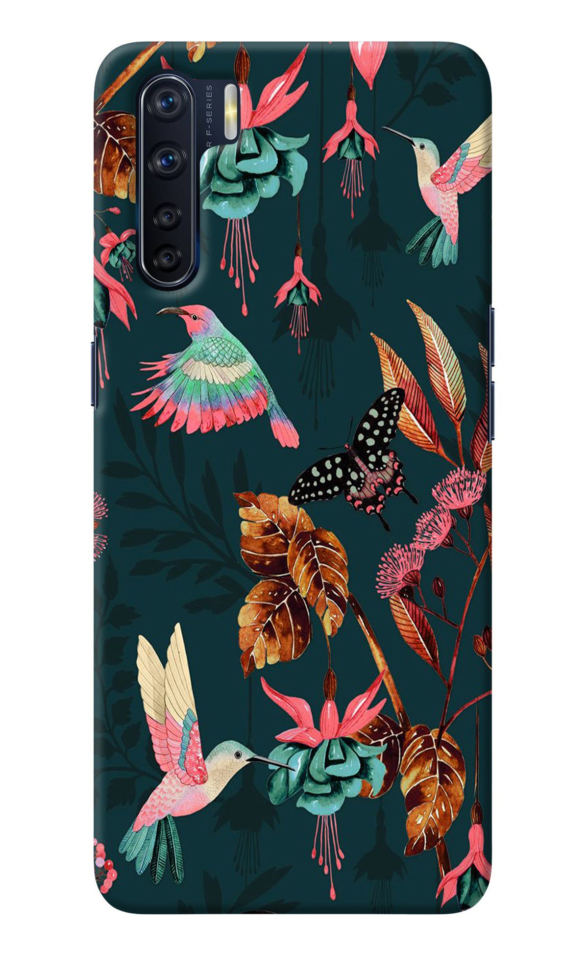 Birds Oppo F15 Back Cover