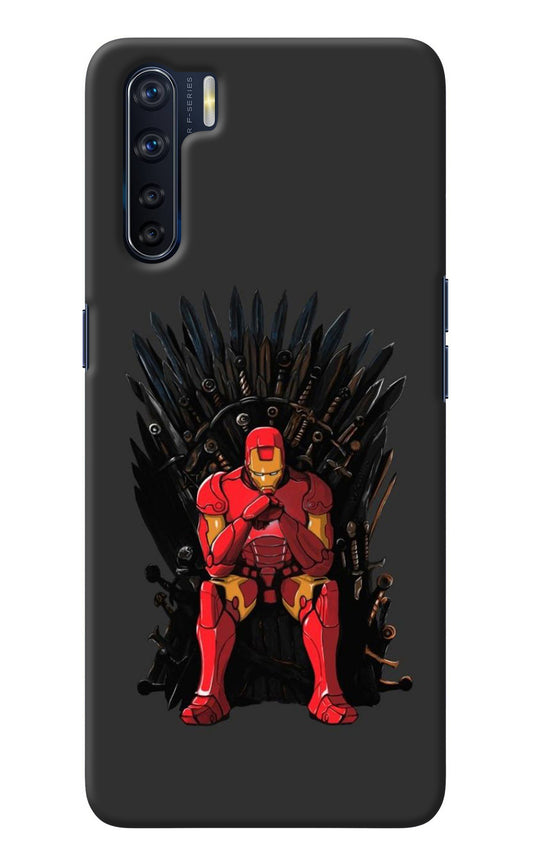Ironman Throne Oppo F15 Back Cover