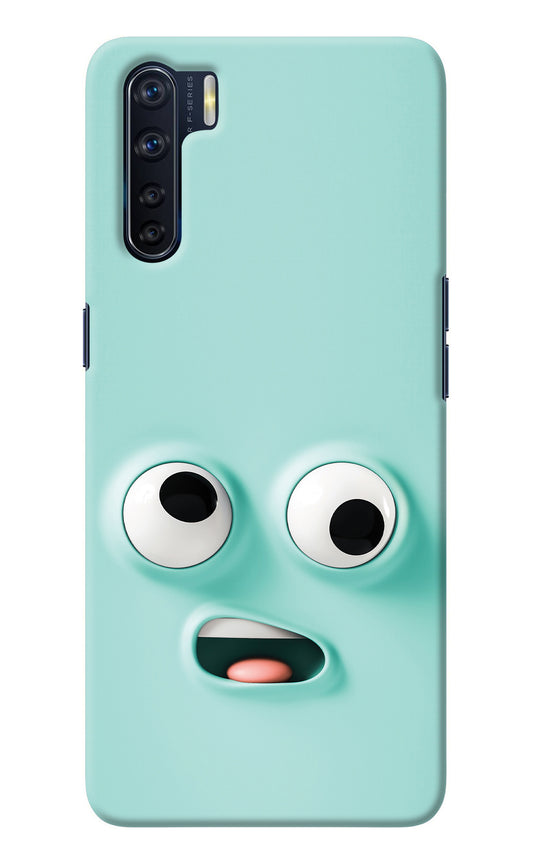 Funny Cartoon Oppo F15 Back Cover