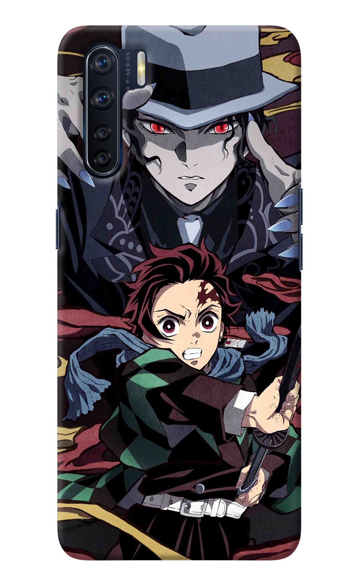 Demon Slayer Oppo F15 Back Cover