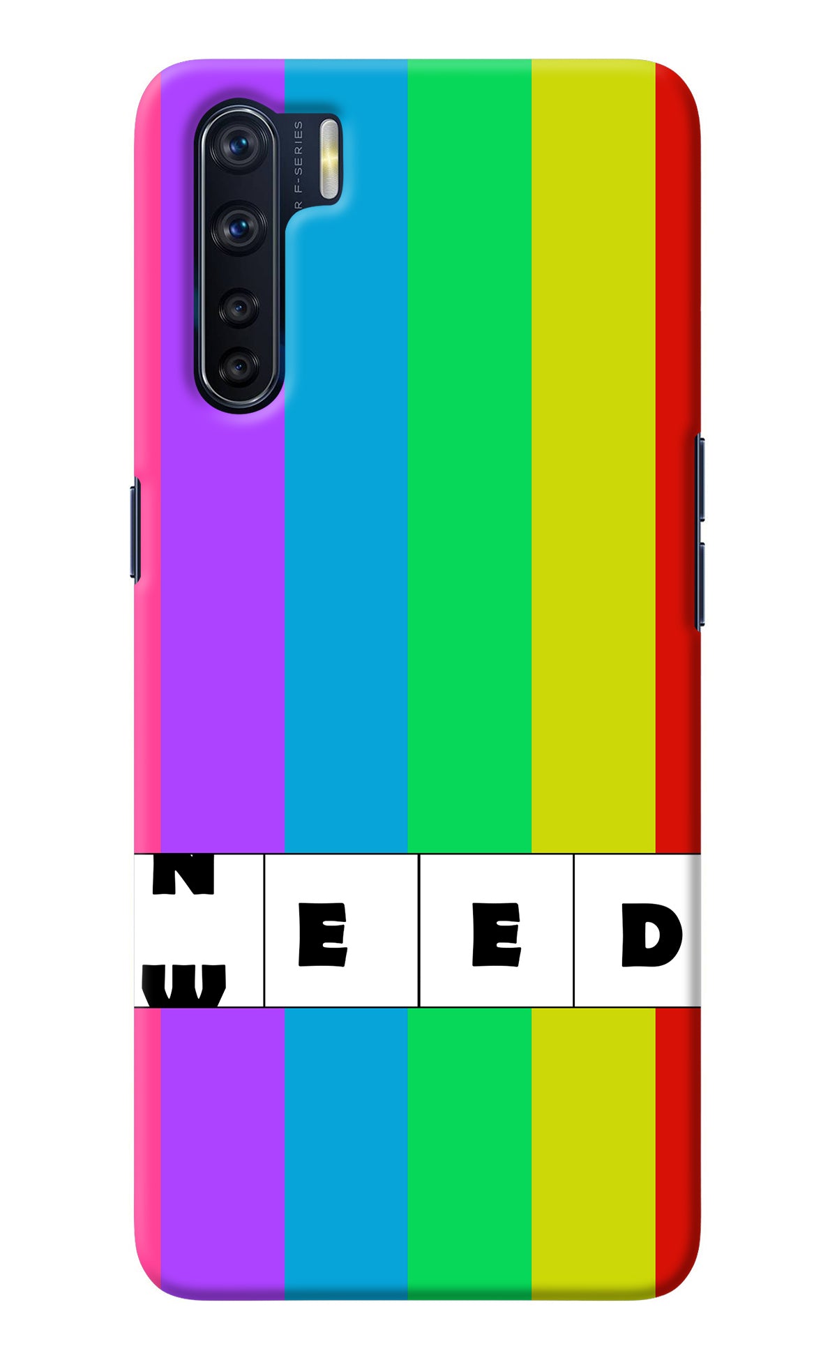 Need Weed Oppo F15 Back Cover