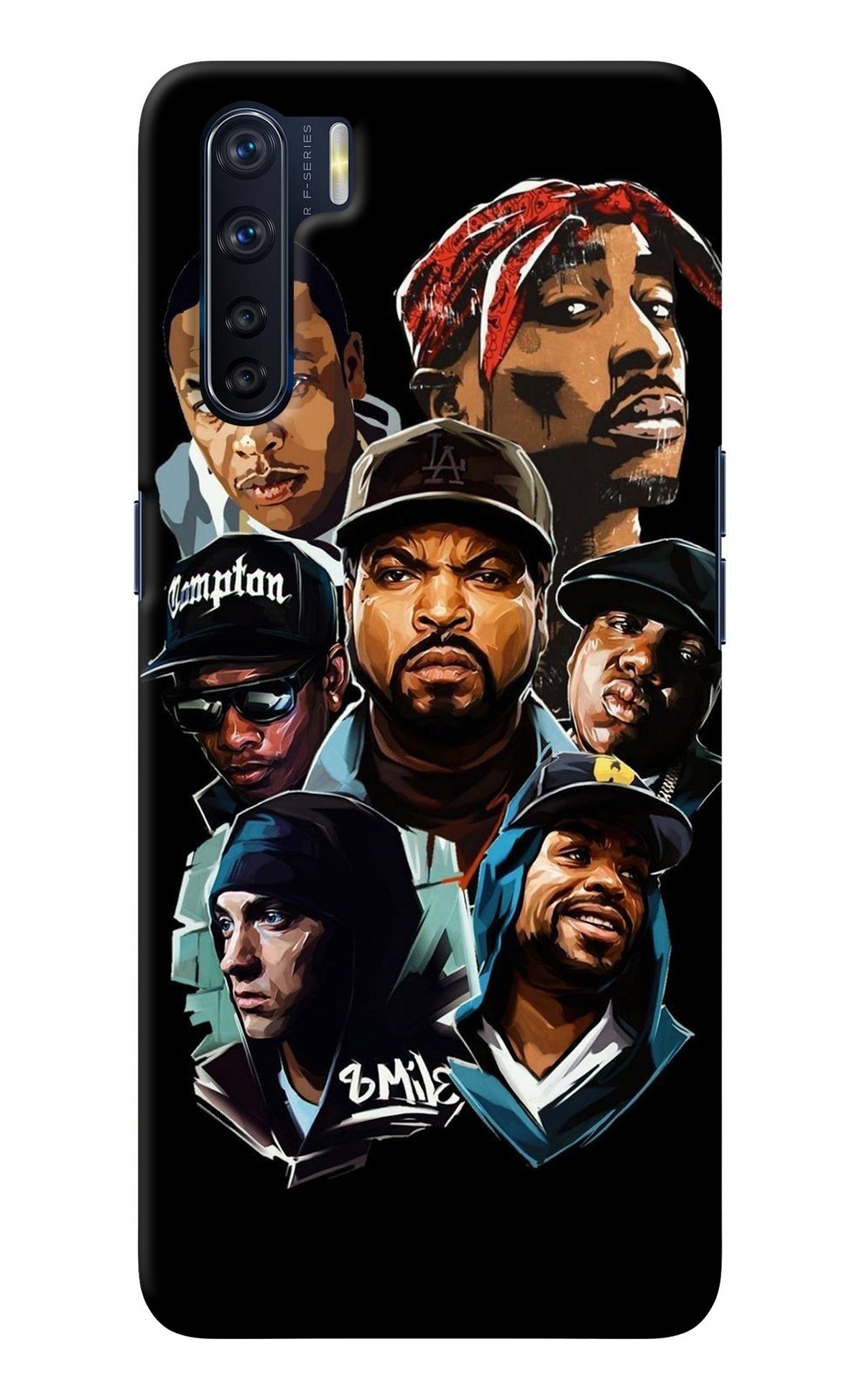 Rappers Oppo F15 Back Cover