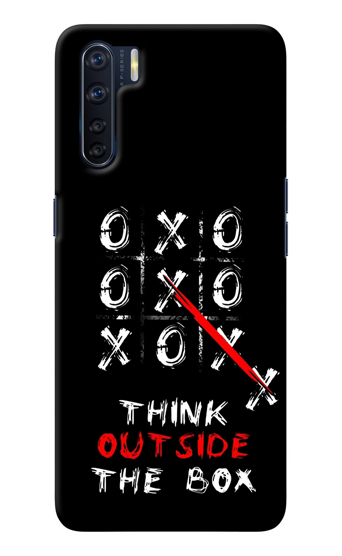 Think out of the BOX Oppo F15 Back Cover