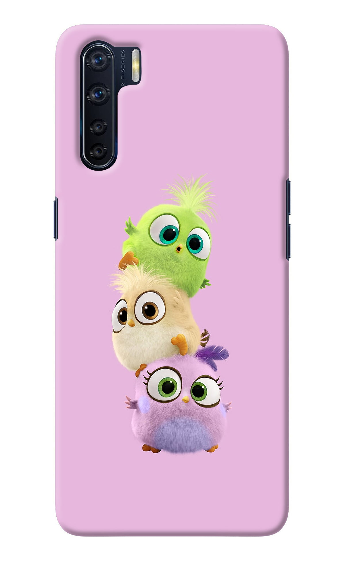 Cute Little Birds Oppo F15 Back Cover