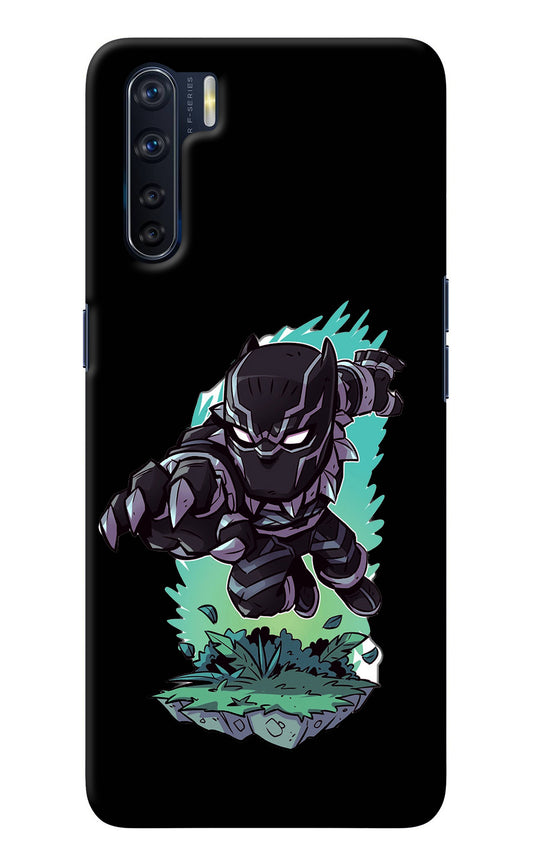 Black Panther Oppo F15 Back Cover