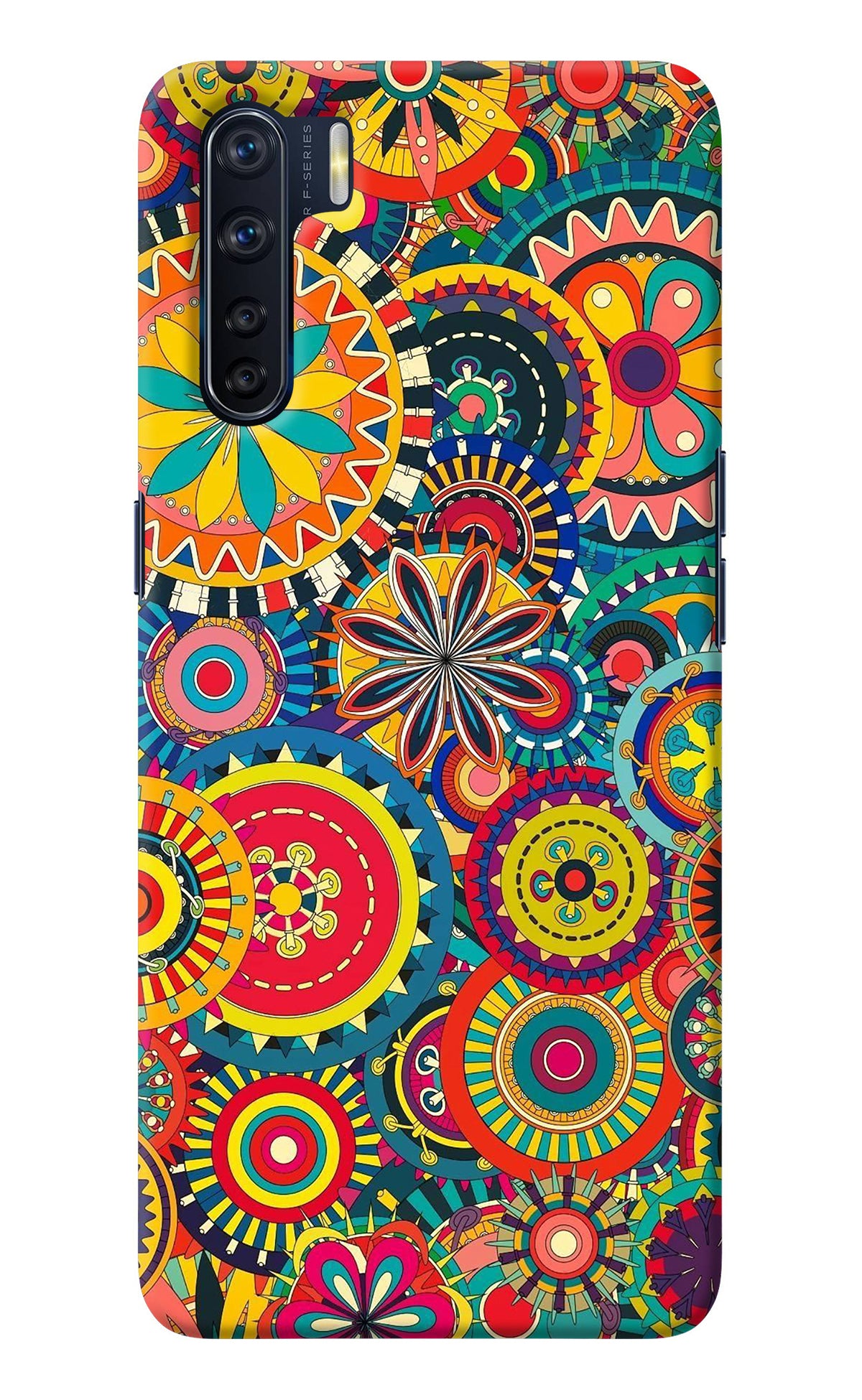 Gol Gol Art Oppo F15 Back Cover