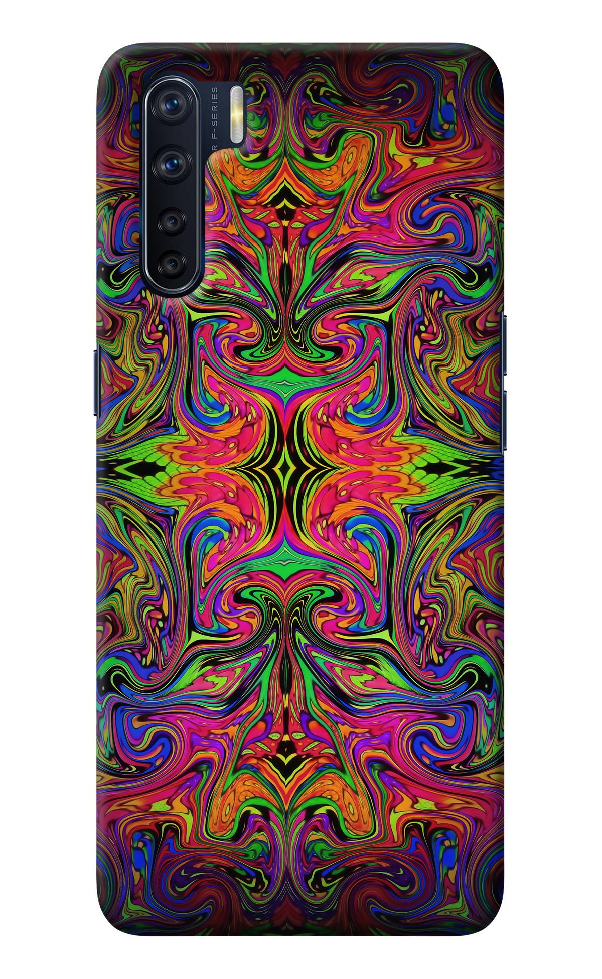 Psychedelic Art Oppo F15 Back Cover