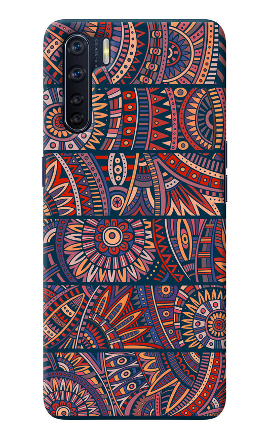 African Culture Design Oppo F15 Back Cover