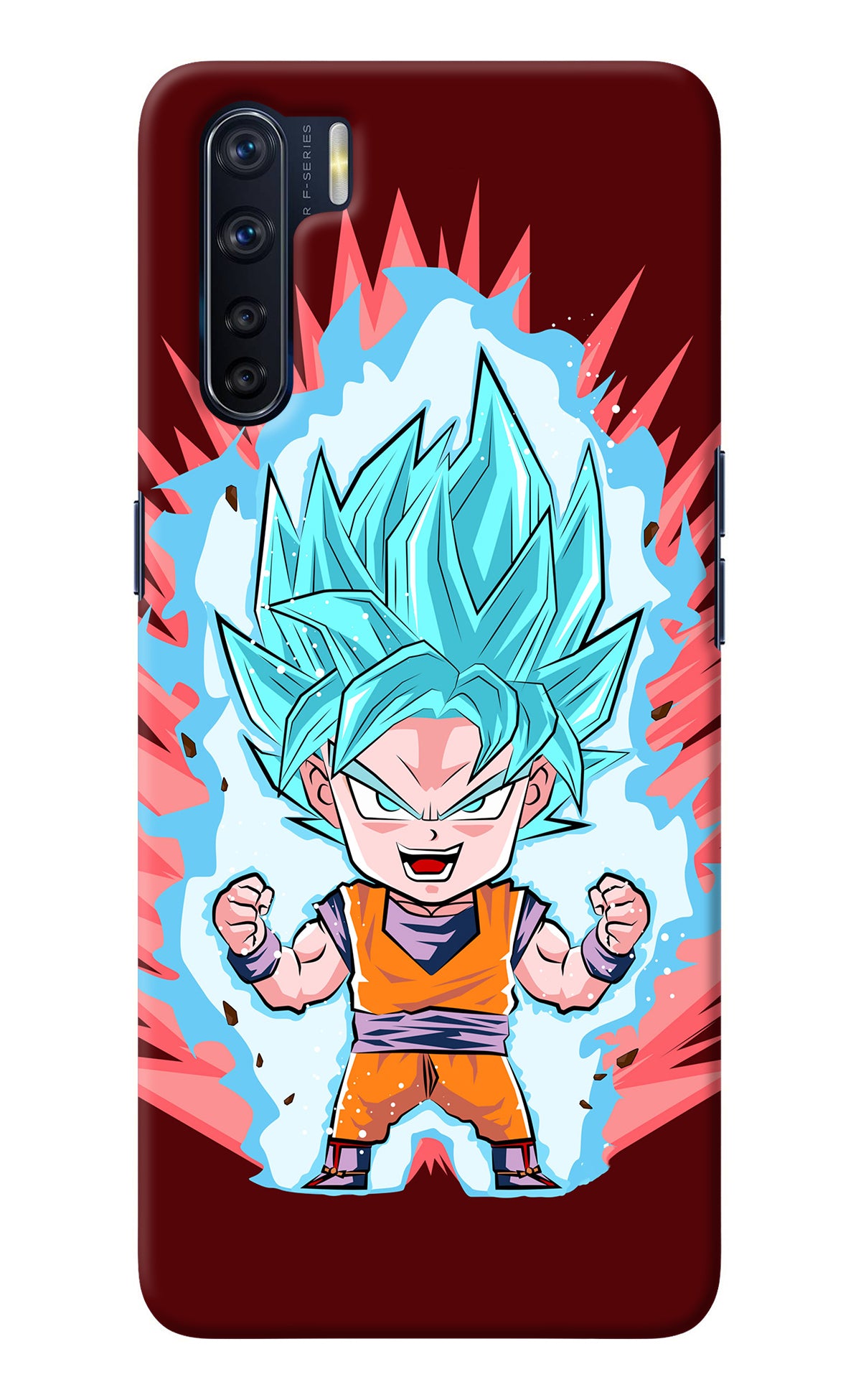 Goku Little Oppo F15 Back Cover