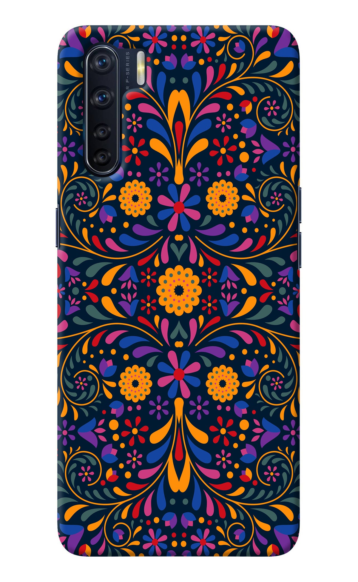 Mexican Art Oppo F15 Back Cover