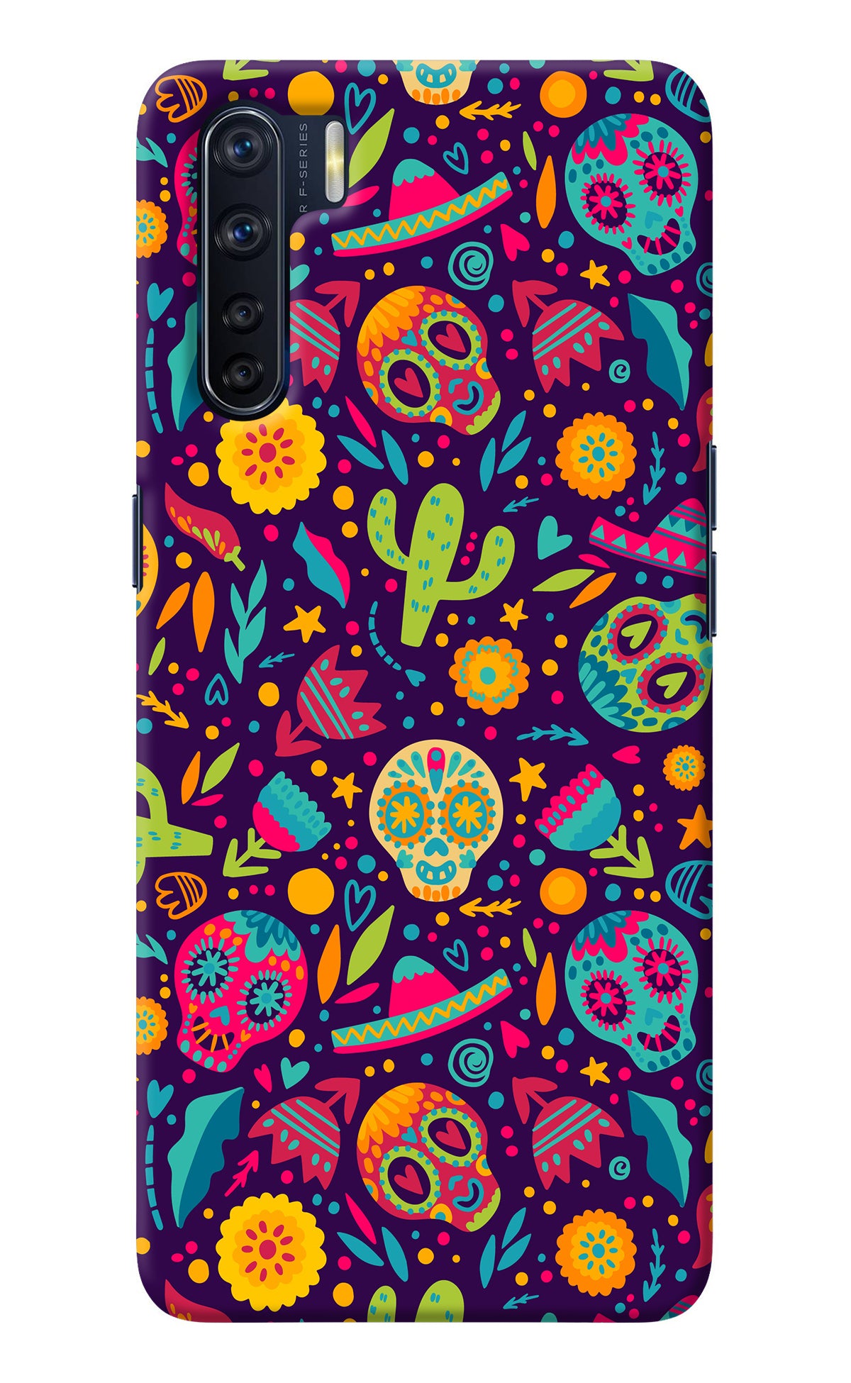 Mexican Design Oppo F15 Back Cover