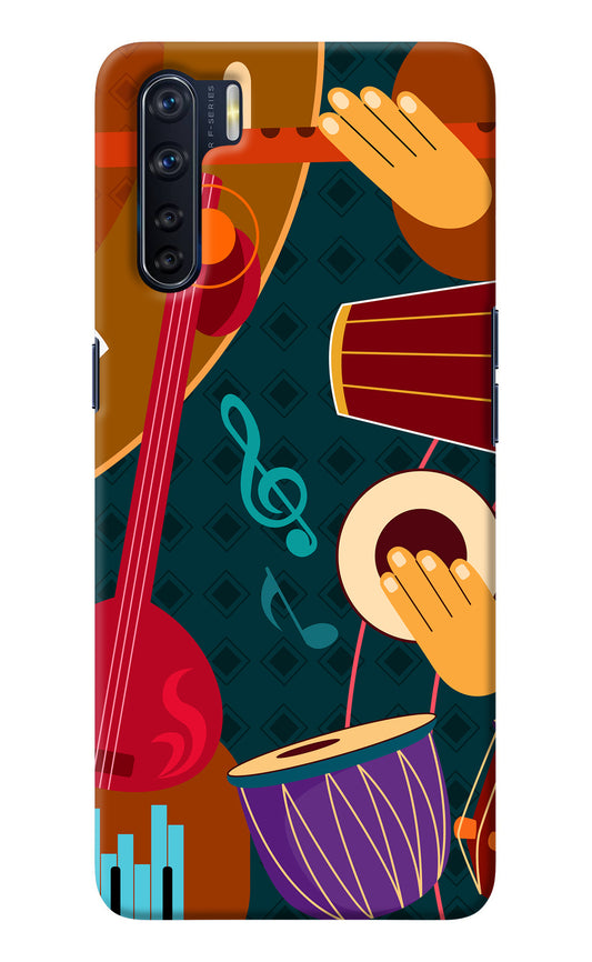 Music Instrument Oppo F15 Back Cover