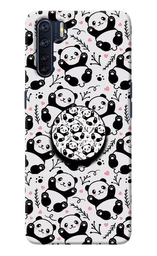 Cute Panda Oppo F15 Pop Case