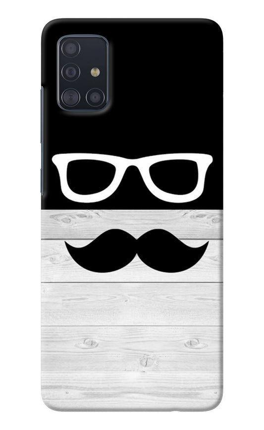 Mustache Samsung A51 Back Cover