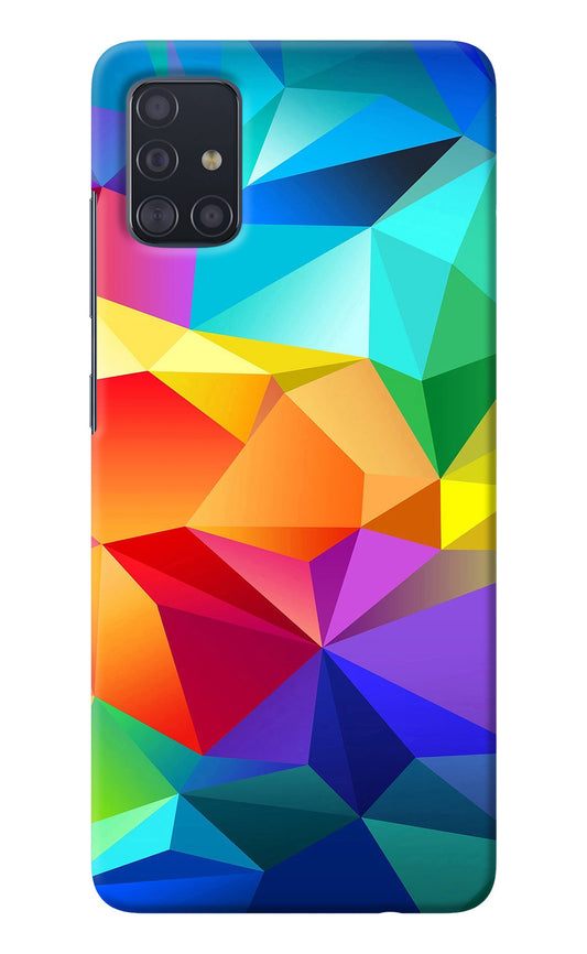 Abstract Pattern Samsung A51 Back Cover