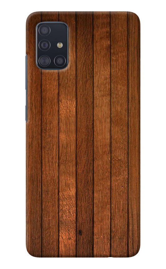 Wooden Artwork Bands Samsung A51 Back Cover