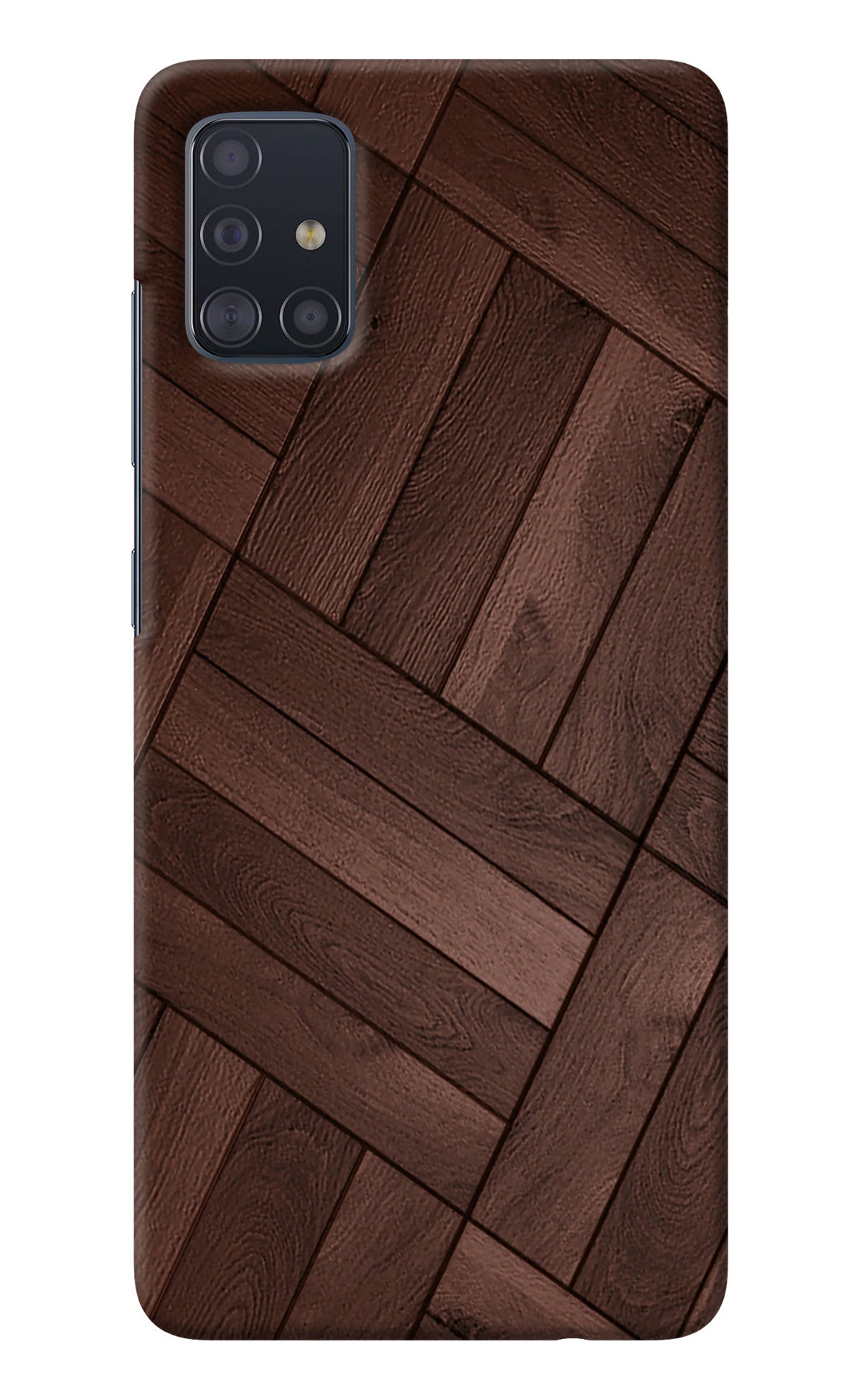 Wooden Texture Design Samsung A51 Back Cover