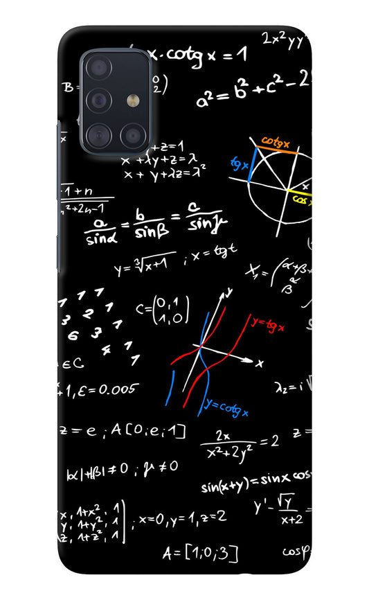 Mathematics Formula Samsung A51 Back Cover