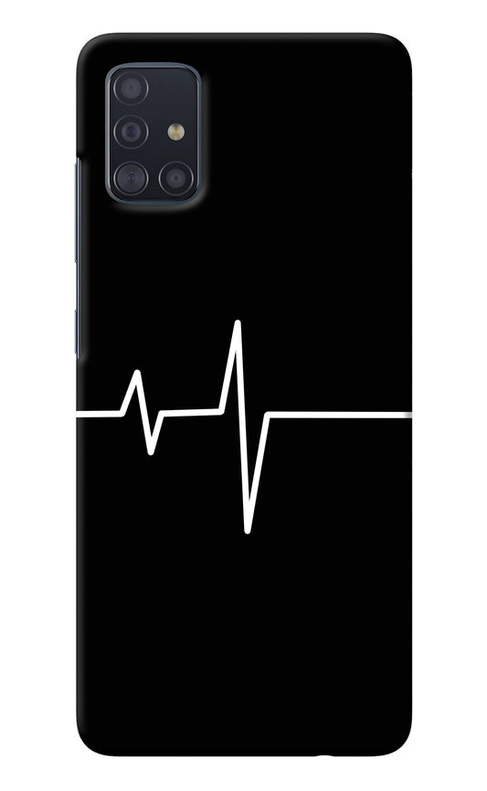 Heart Beats Samsung A51 Back Cover