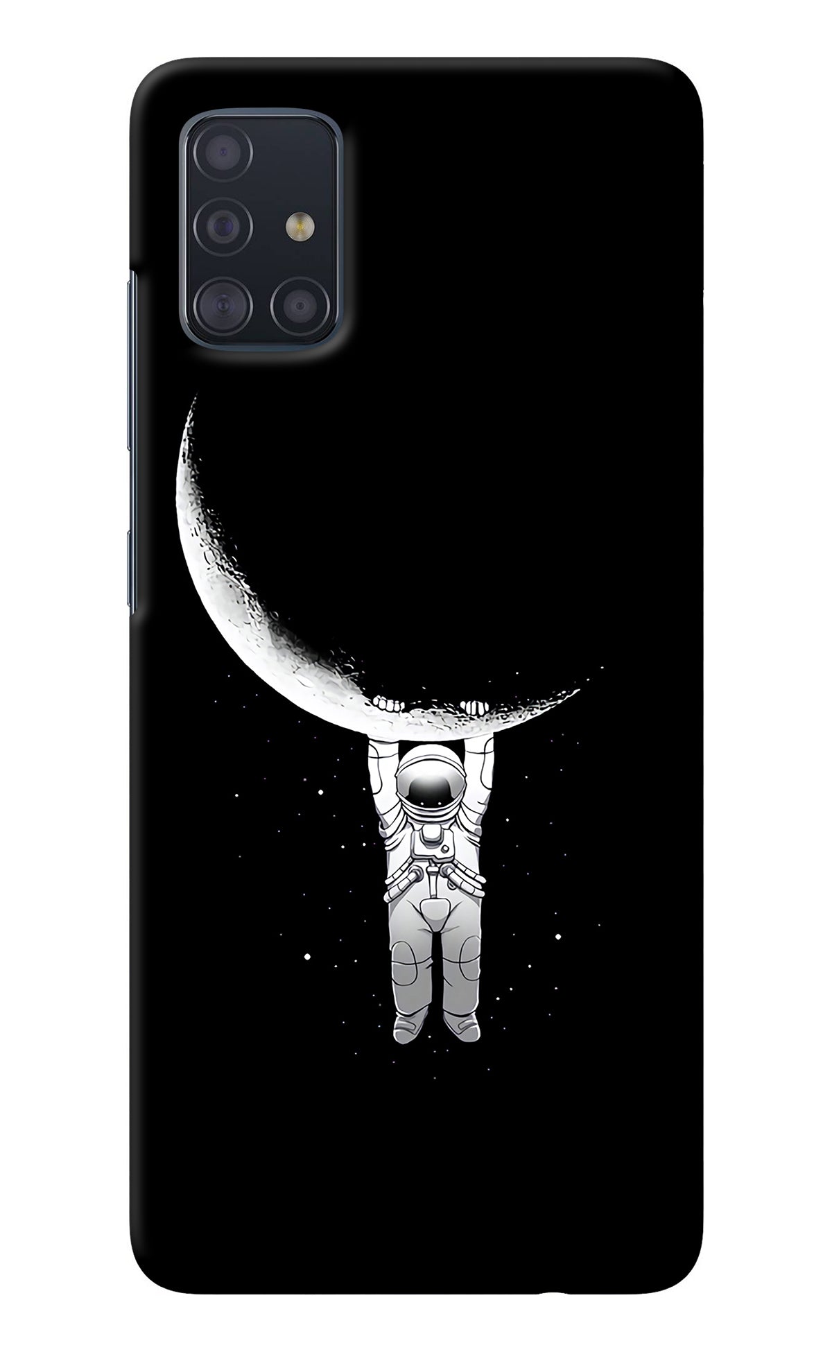 Moon Space Samsung A51 Back Cover