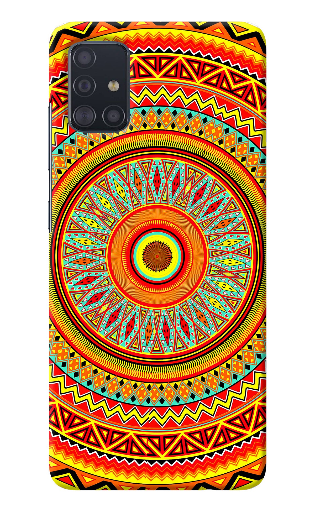 Mandala Pattern Samsung A51 Back Cover