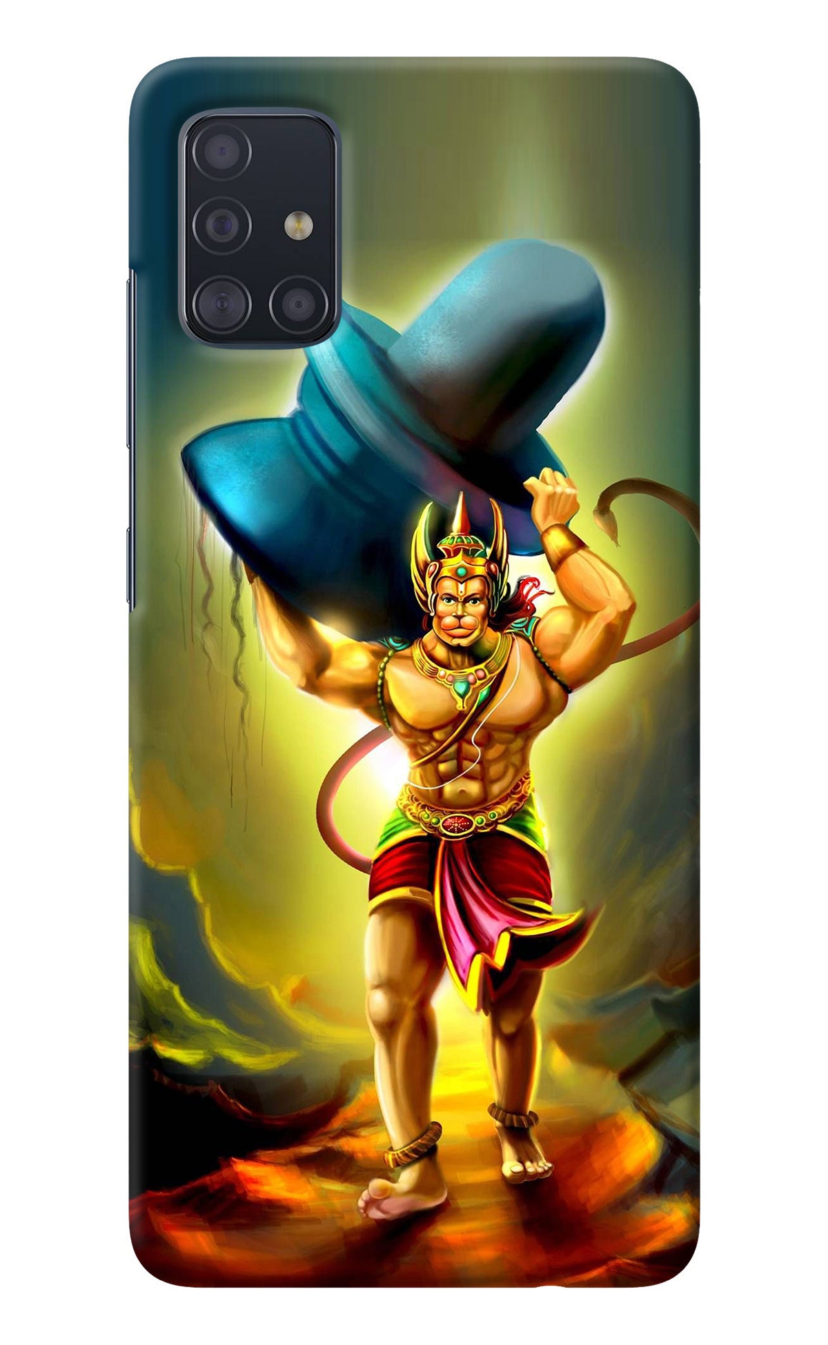 Lord Hanuman Samsung A51 Back Cover