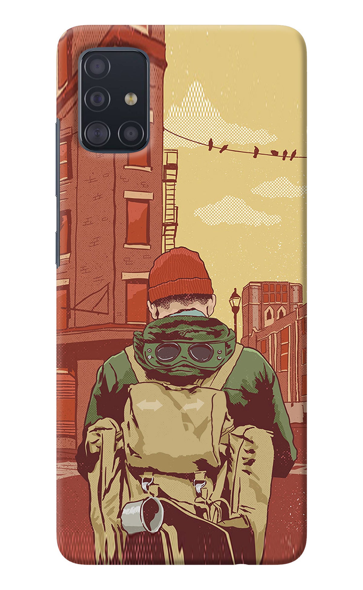 Adventurous Samsung A51 Back Cover